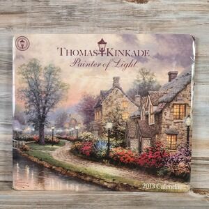 Thomas Kinkade Painter of Light 2013 Wall Calendar New Sealed Collectible Art